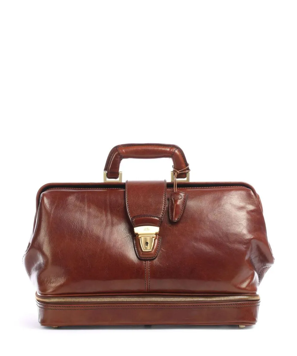 Story Uomo Arzttasche Pull-Up Rindsleder braun