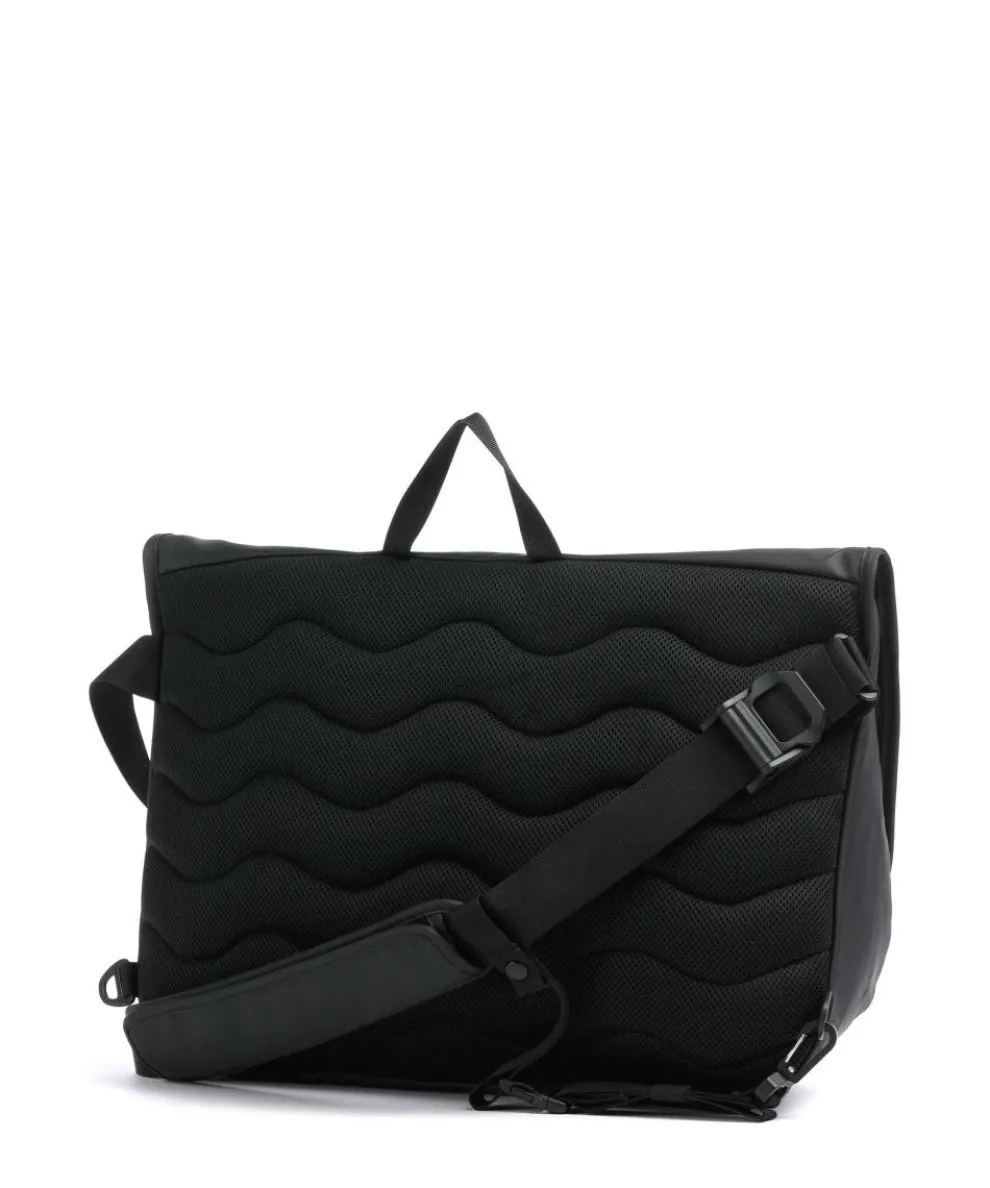 Stream Kuriertasche 16″ recyceltes Polyester schwarz