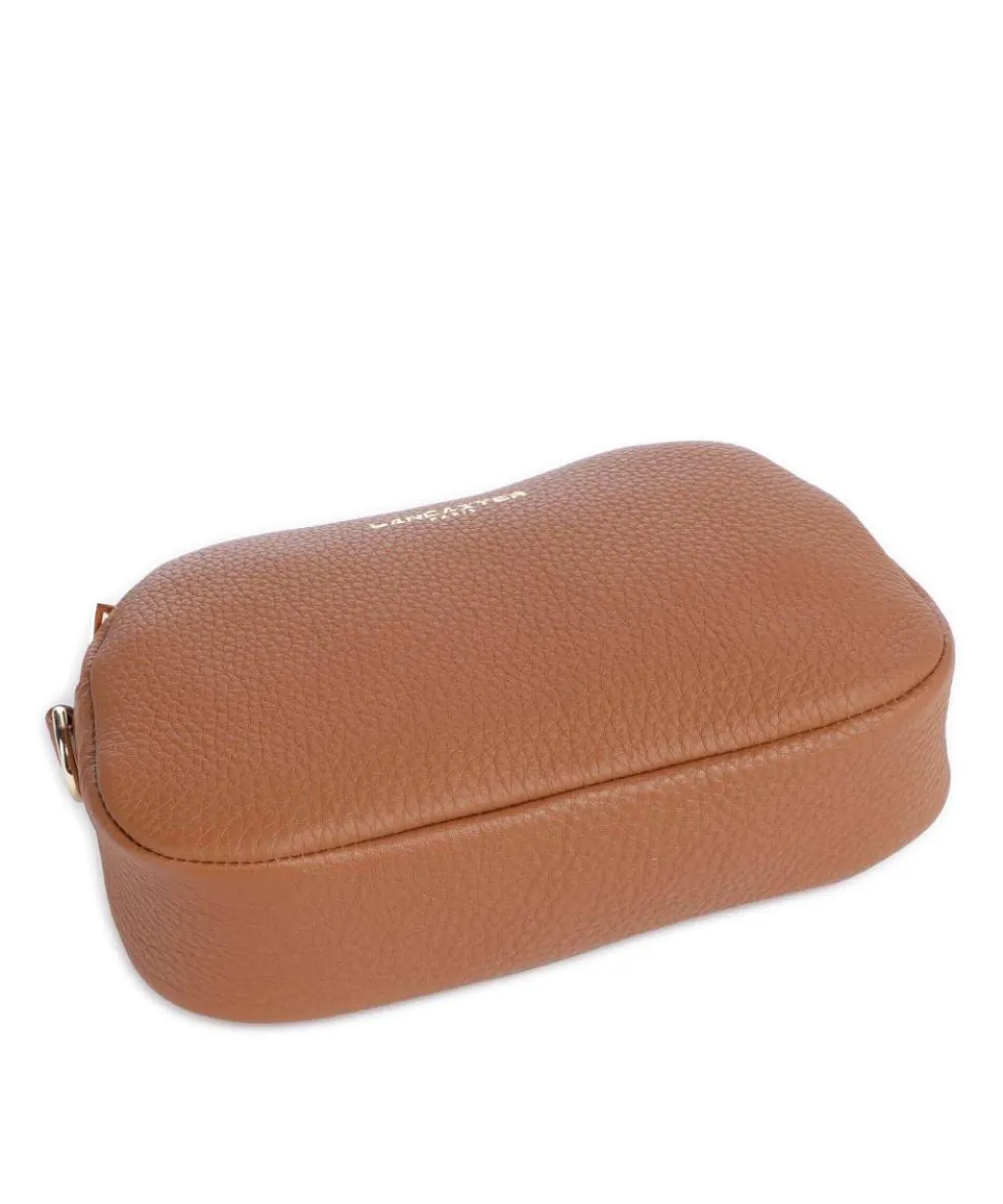 Studio Mimi Umhängetasche genarbtes Leder braun