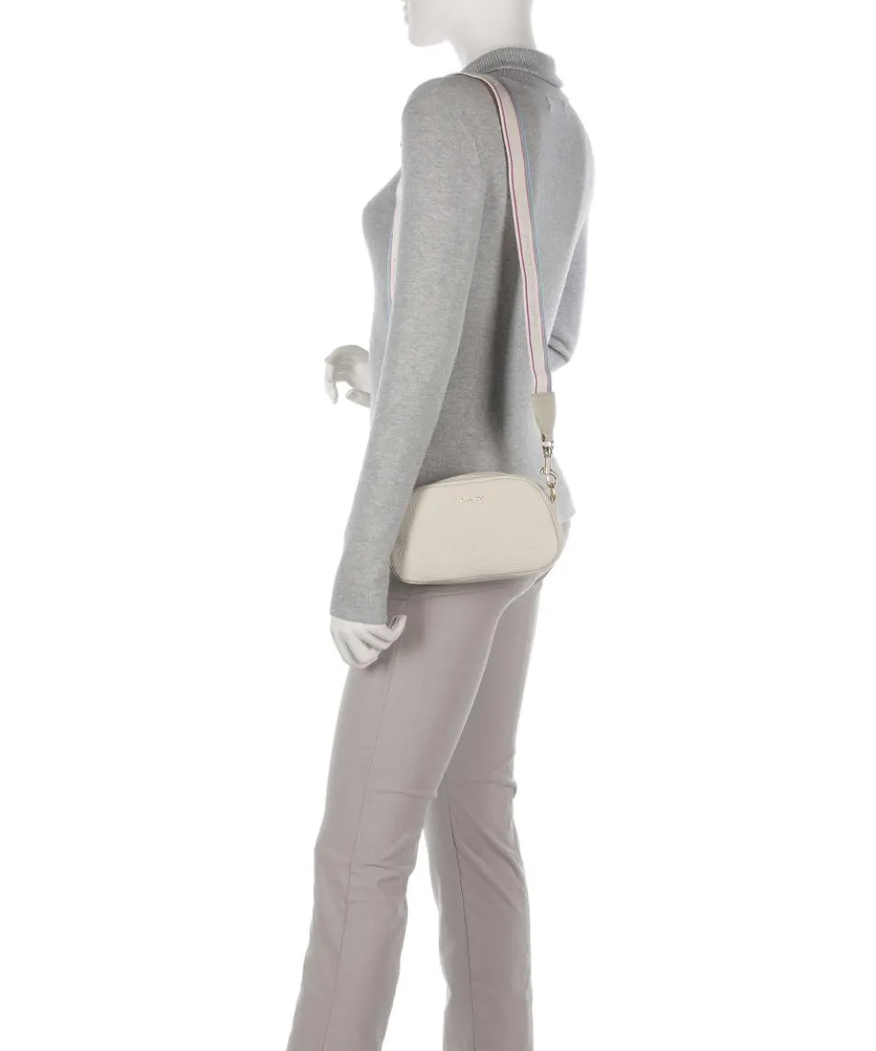 Studio Mimi Umhängetasche genarbtes Leder beige