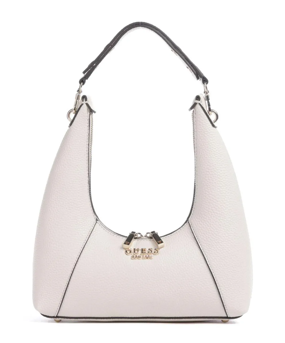 Calista Schultertasche Lederimitat creme