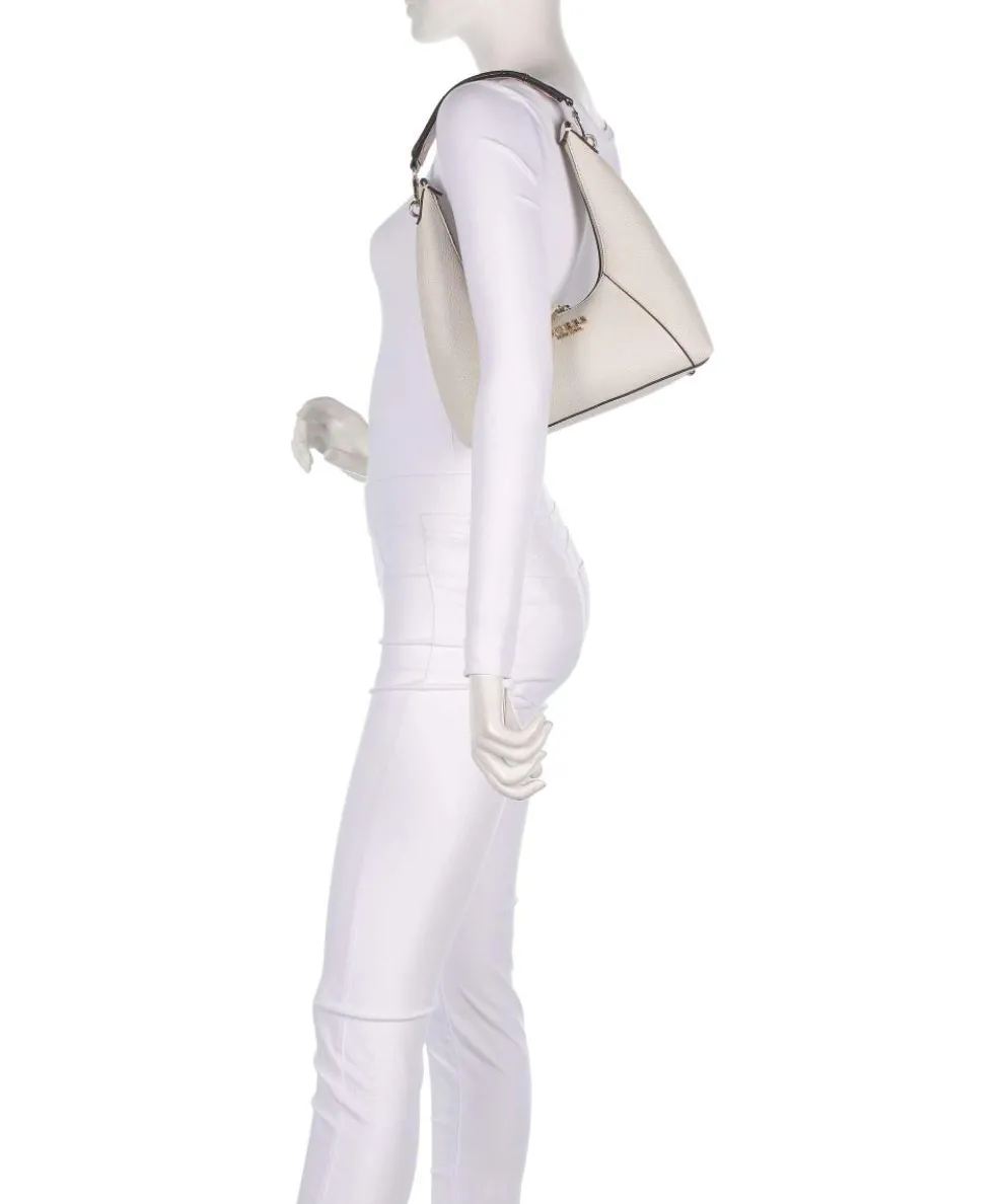 Calista Schultertasche Lederimitat creme