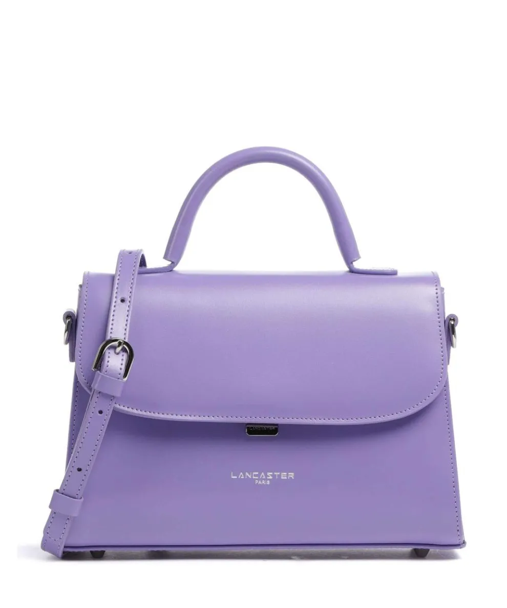 Suave Even Handtasche glattes Rindsleder violett