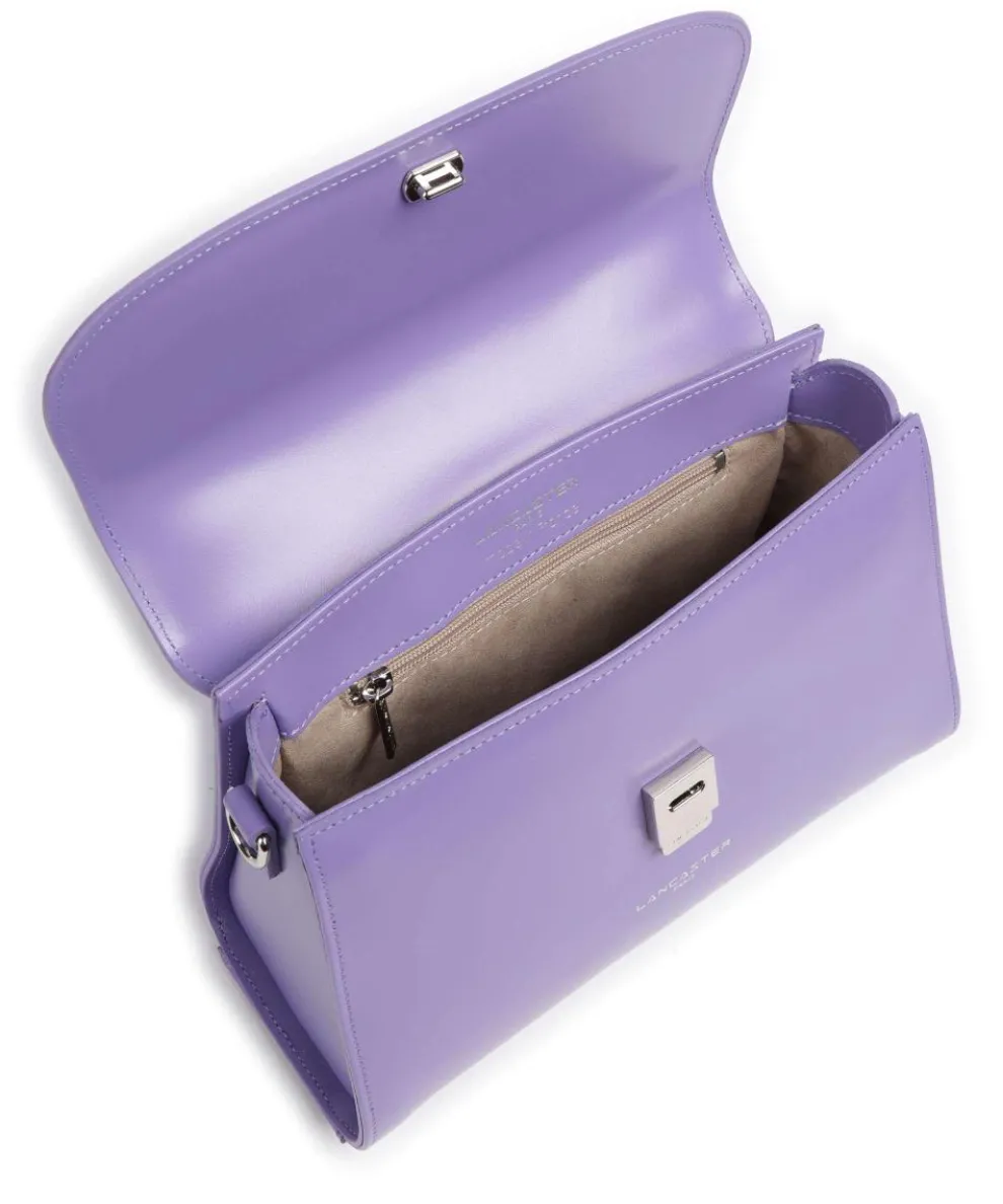 Suave Even Handtasche glattes Rindsleder violett