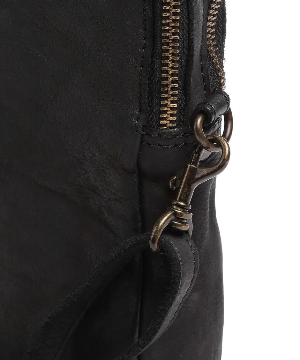 Submarine Aktentasche 15″ genarbtes Leder schwarz