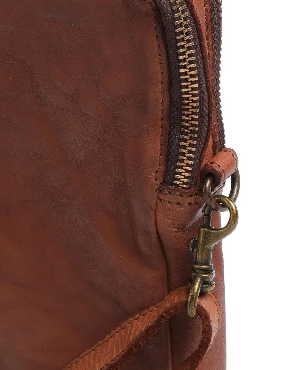 Submarine Aktentasche 15″ genarbtes Leder cognac