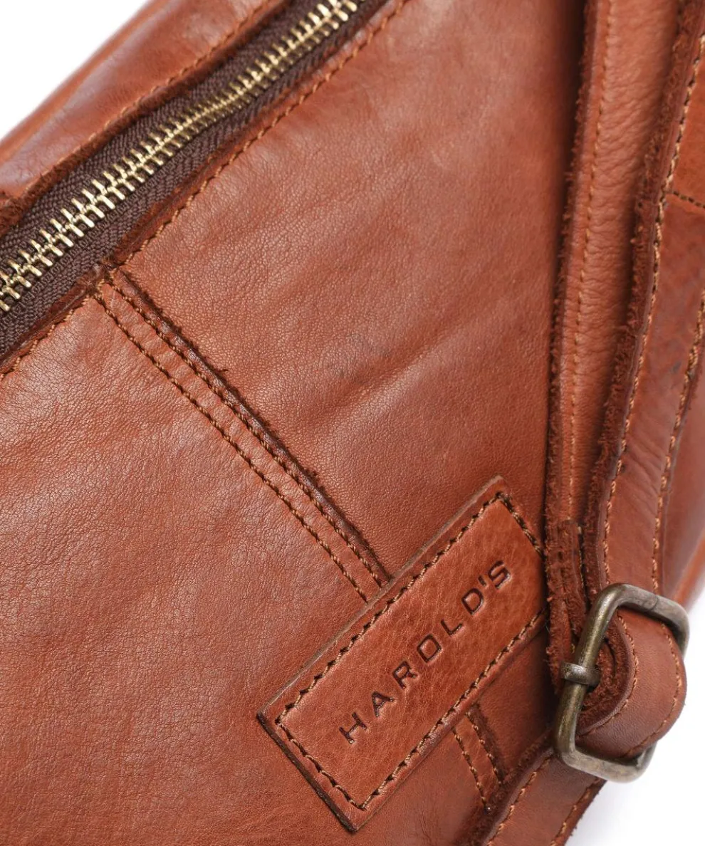 Submarine Gürteltasche Rindsleder cognac