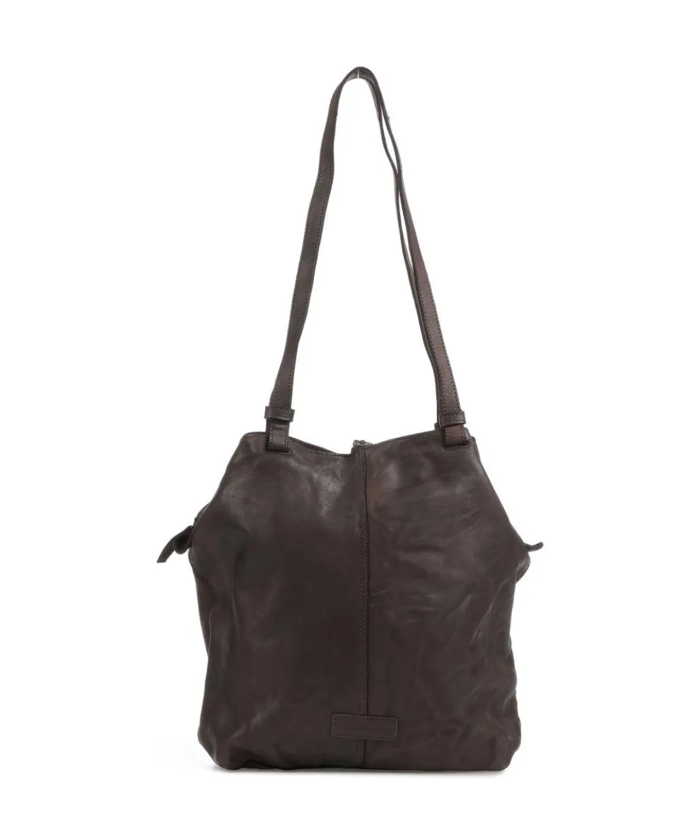 Submarine Shopper fein genarbtes Rindsleder dunkelbraun