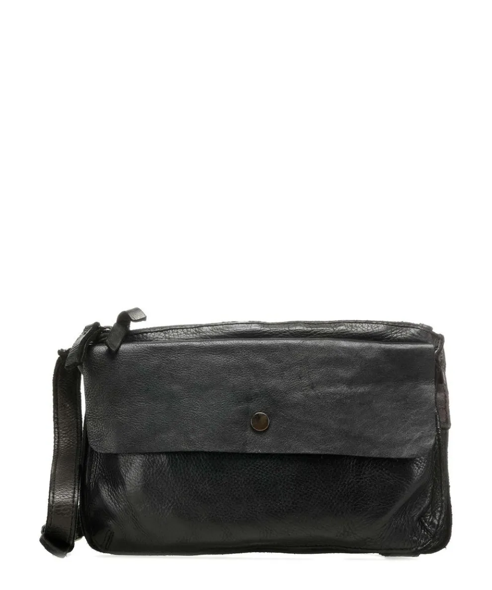 Submarine Umhängetasche Rindsleder schwarz