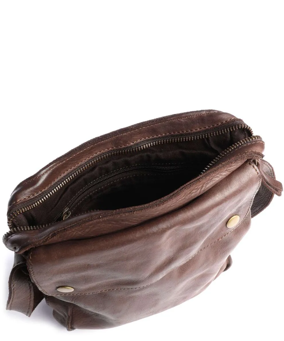 Submarine Umhängetasche Rindsleder dunkelbraun