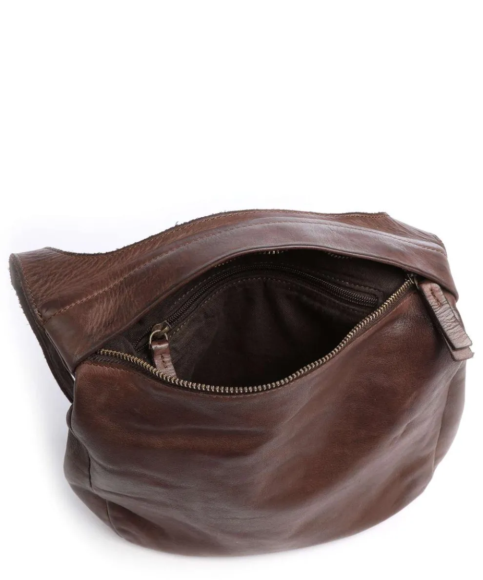 Submarine Umhängetasche Rindsleder dunkelbraun