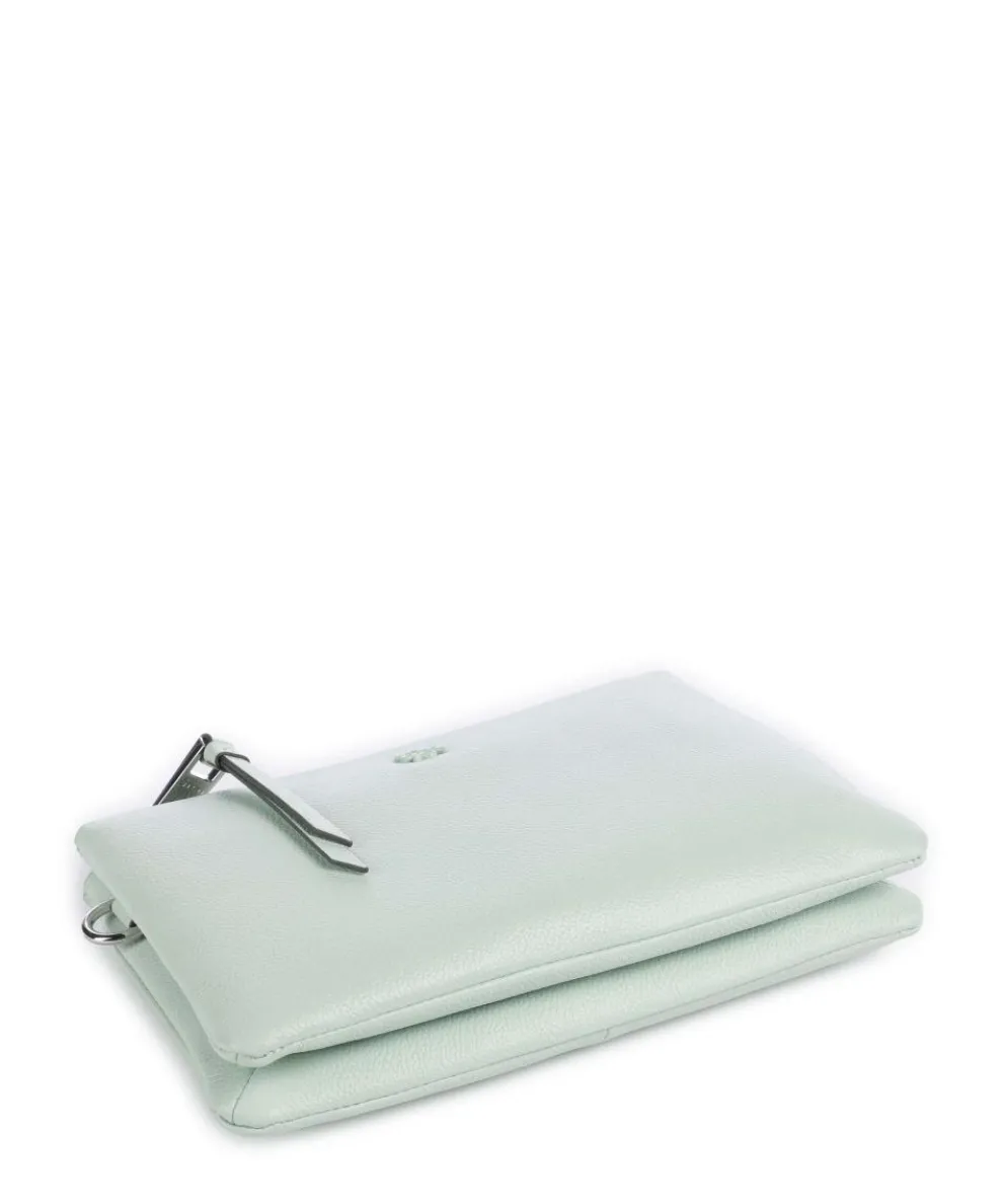 Sugar Pop Schultertasche genarbtes Rindsleder mintgrün