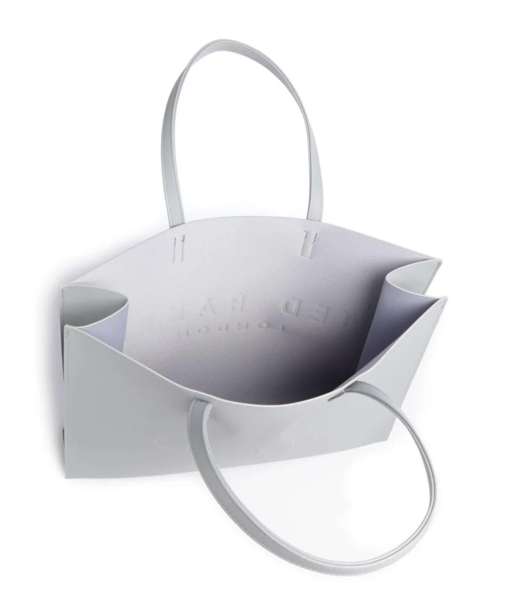 Sukicon Shopper Lederimitat hellgrau