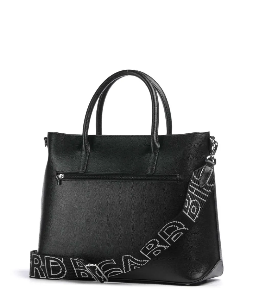 Super Star Handtasche Saffiano-Rindsleder schwarz