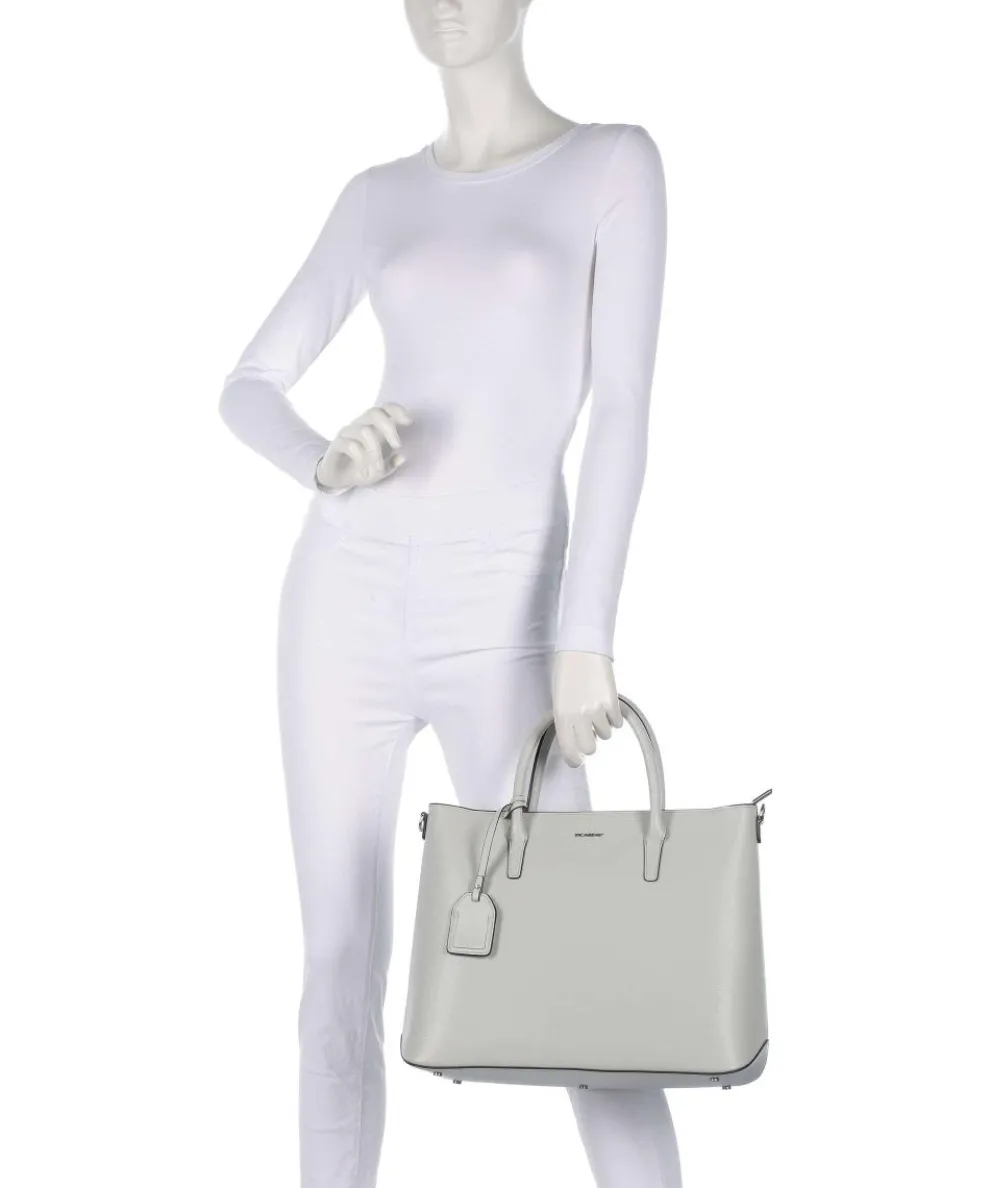 Super Star Handtasche Saffiano-Rindsleder hellgrau