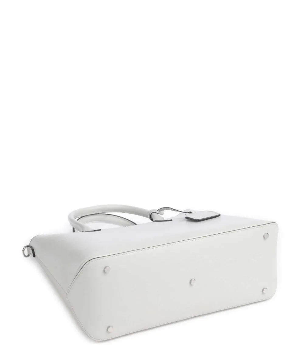 Super Star Handtasche Saffiano-Rindsleder hellgrau