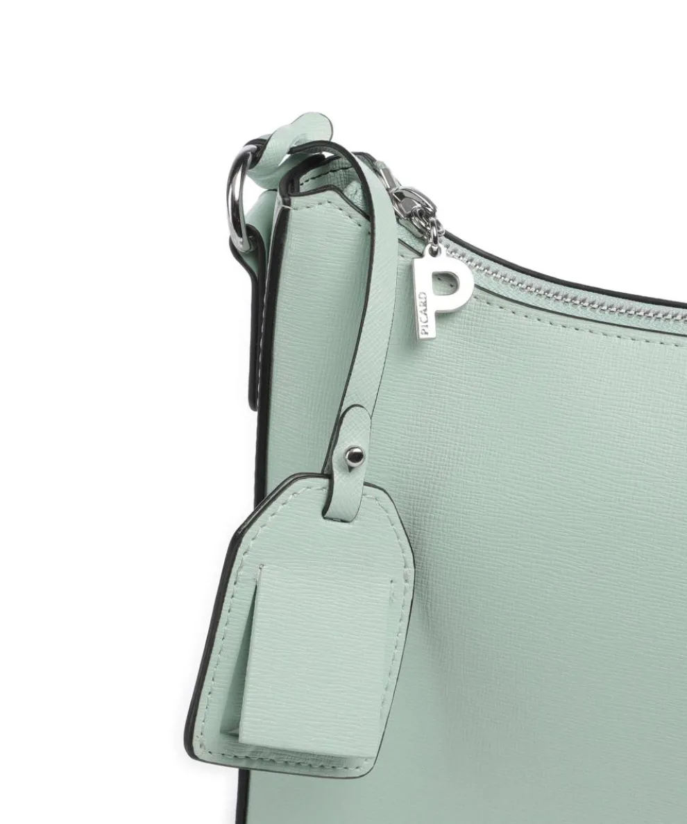 Super Star Umhängetasche Saffiano-Rindsleder mintgrün