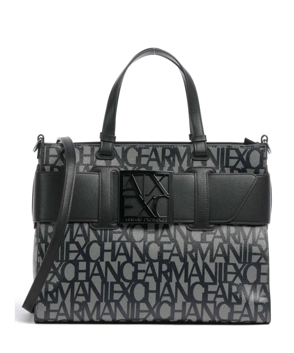 Susie Handtasche Baumwolle beige/schwarz