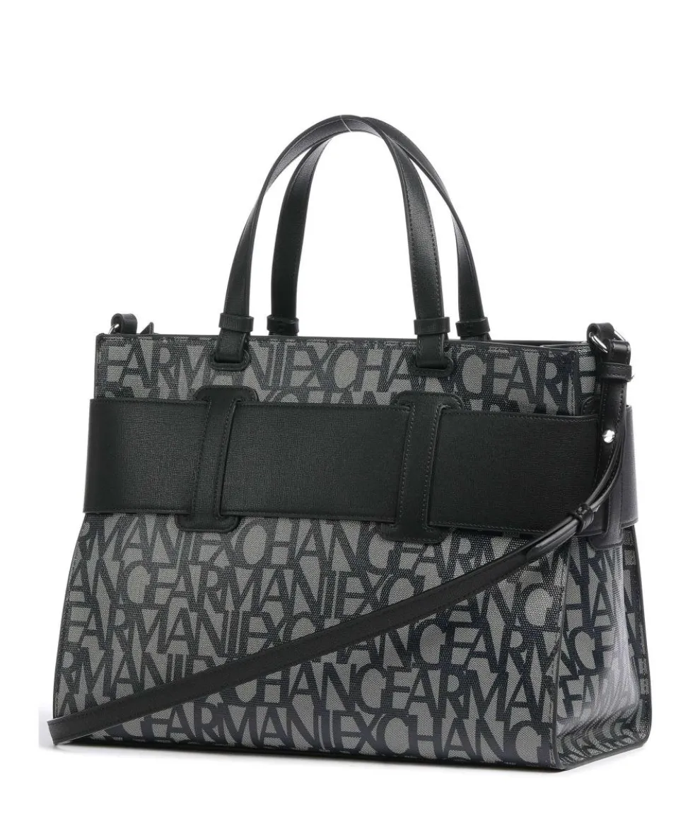 Susie Handtasche Baumwolle beige/schwarz