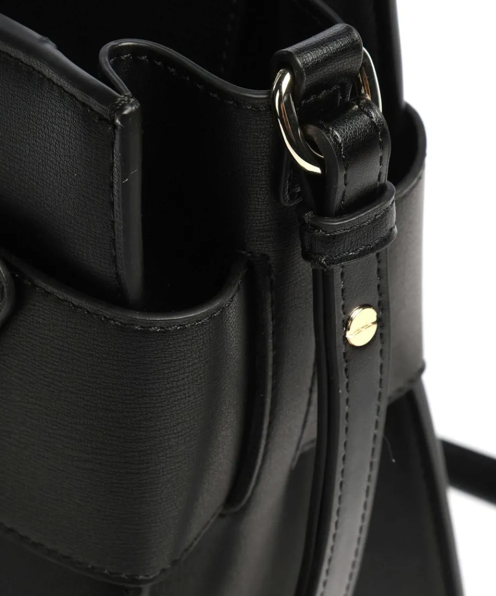 Susie Handtasche Lederimitat schwarz