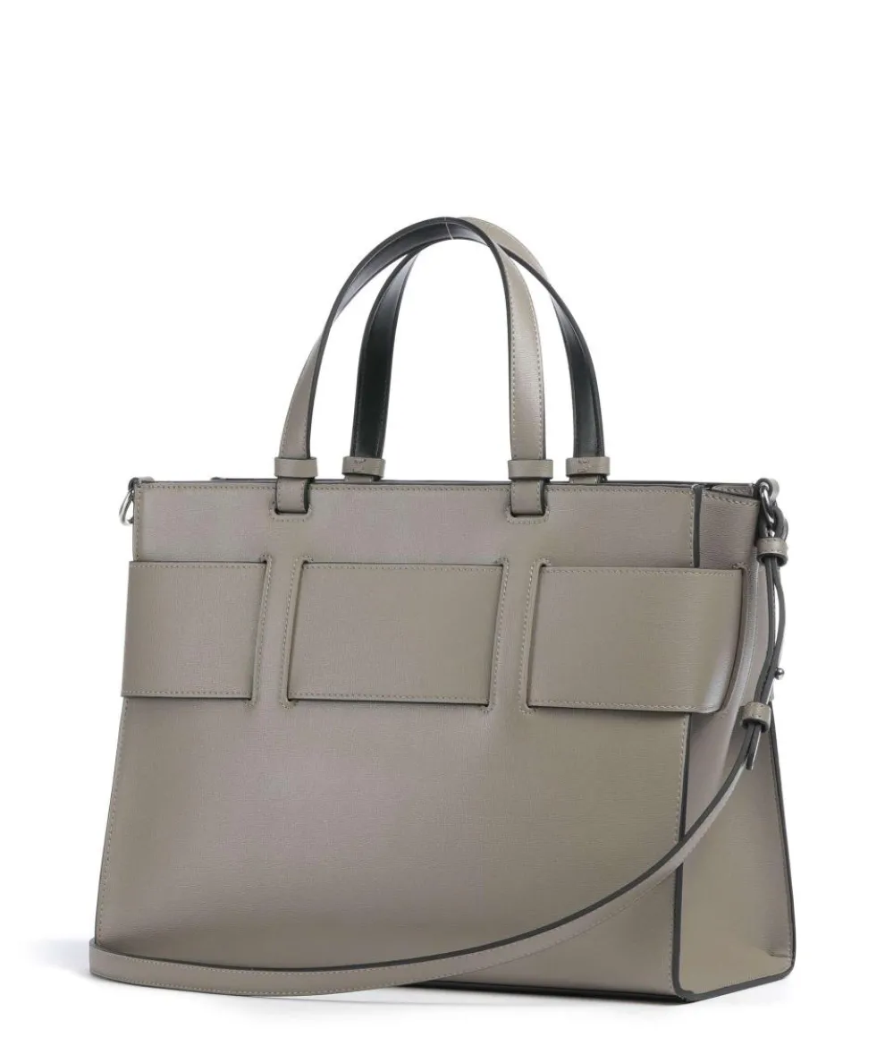 Susie Handtasche Lederimitat taupe