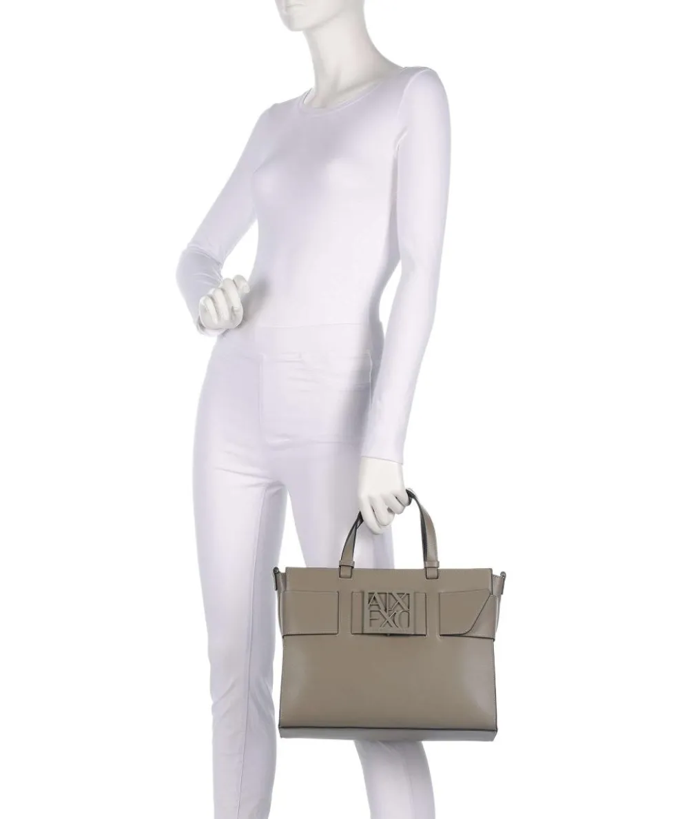 Susie Handtasche Lederimitat taupe