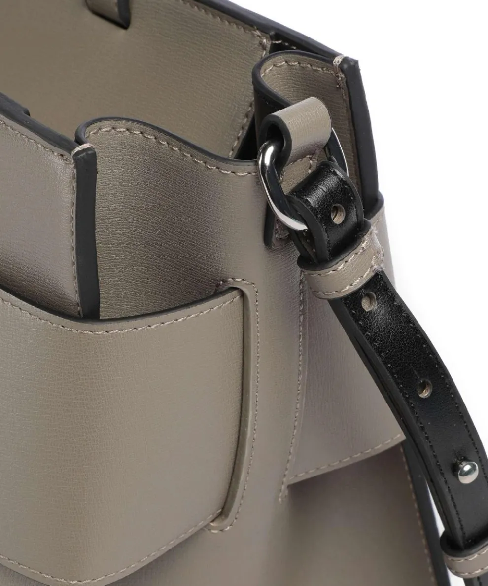 Susie Handtasche Lederimitat taupe