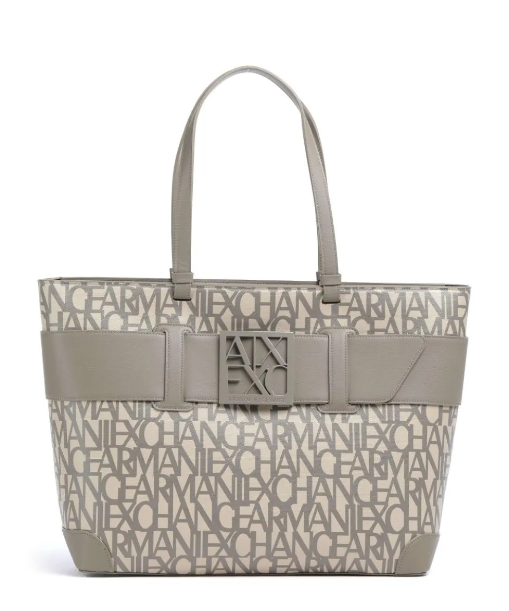 Susie M Shopper Lederimitat sand