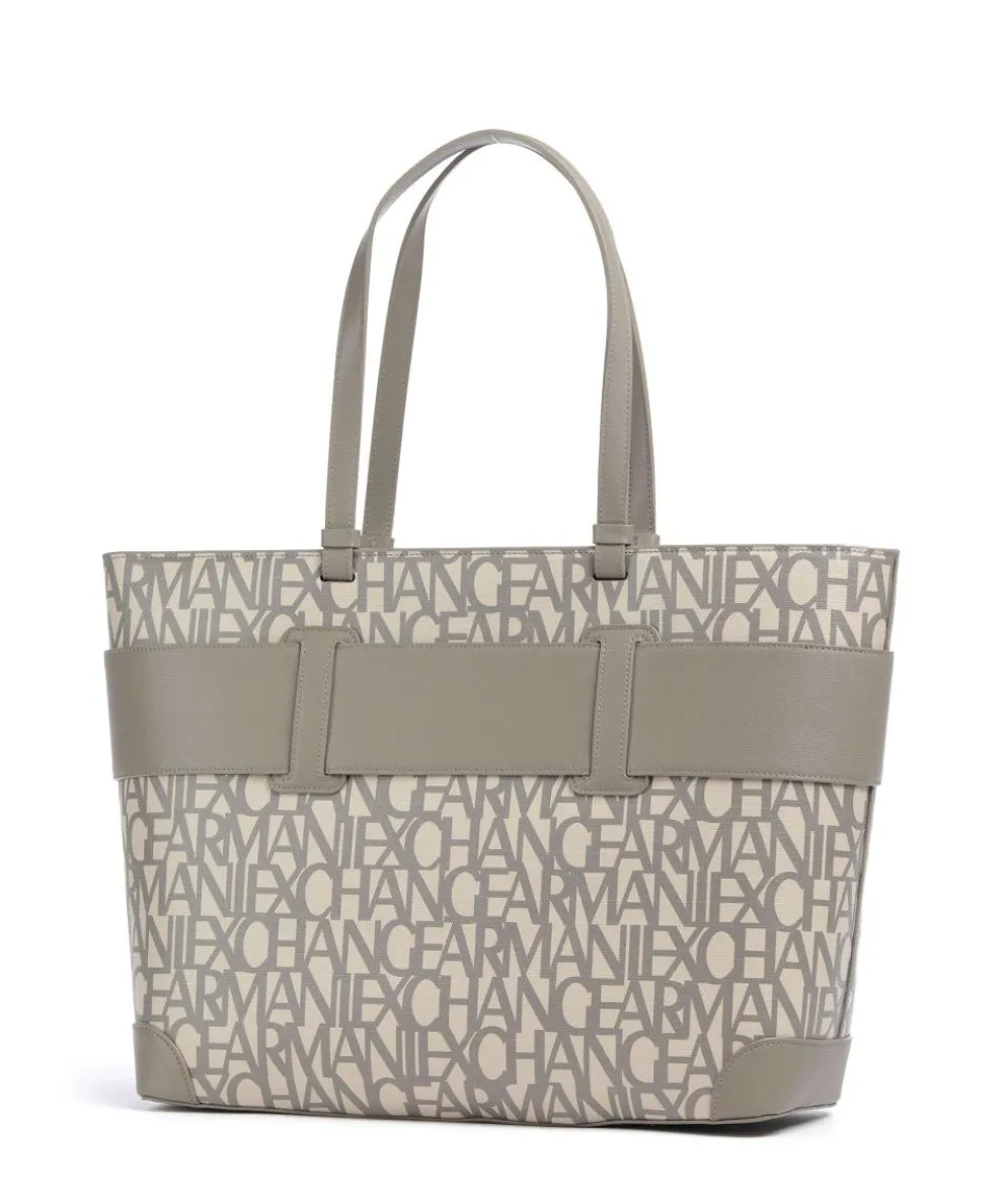 Susie M Shopper Lederimitat sand