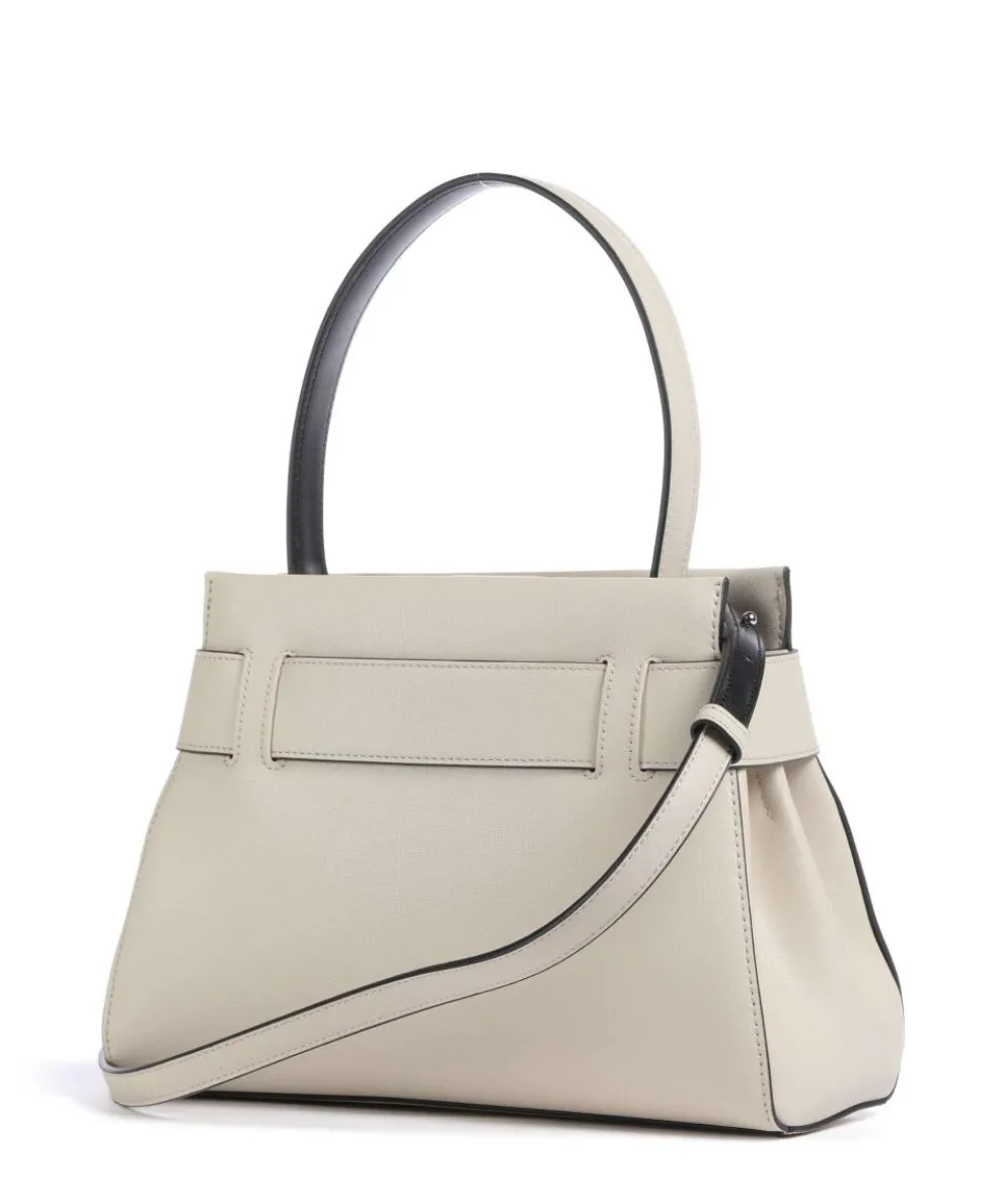 Susie S Handtasche Lederimitat elfenbein