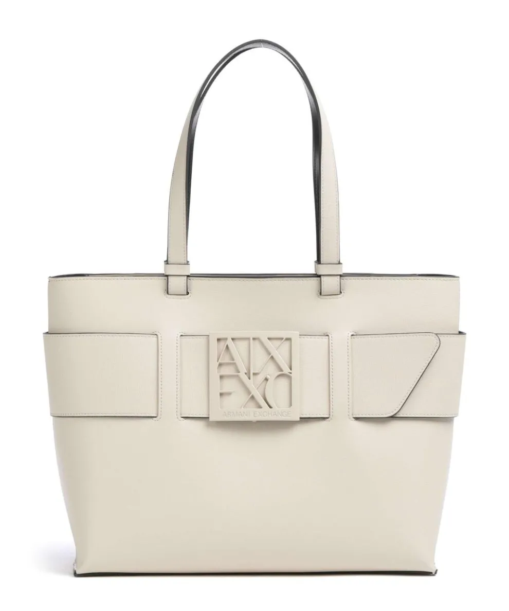 Susie S Shopper Lederimitat elfenbein