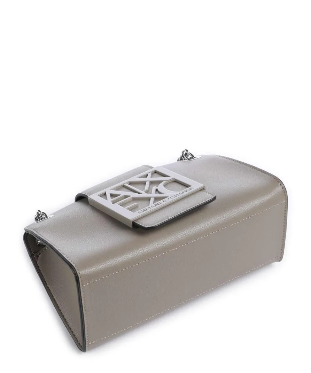 Susie Schultertasche Lederimitat taupe