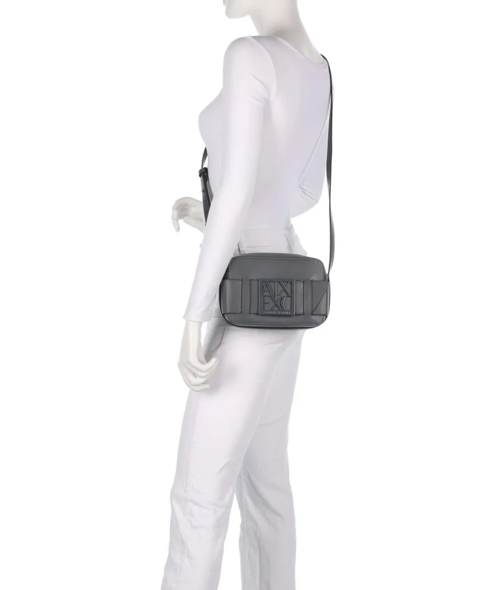 Susie Umhängetasche Lederimitat dunkelgrau