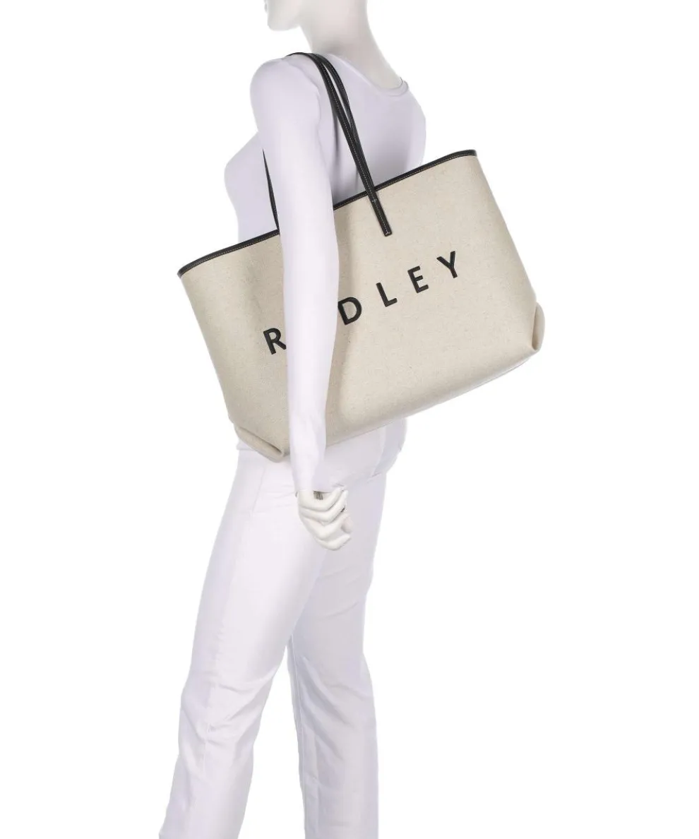 Sutherland Row Shopper recyceltes Polyester beige/schwarz