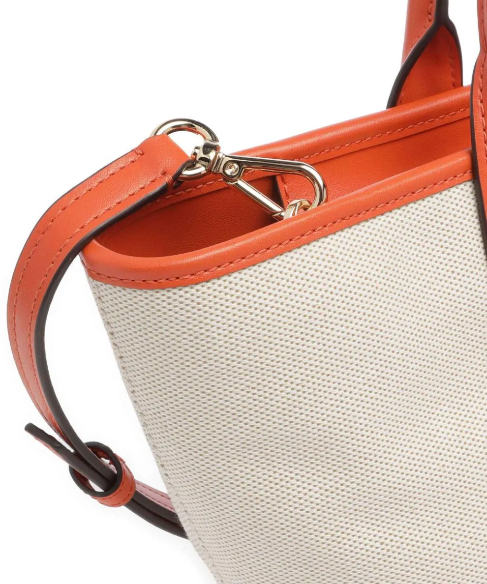 Moore Handtasche Canvas beige/orange