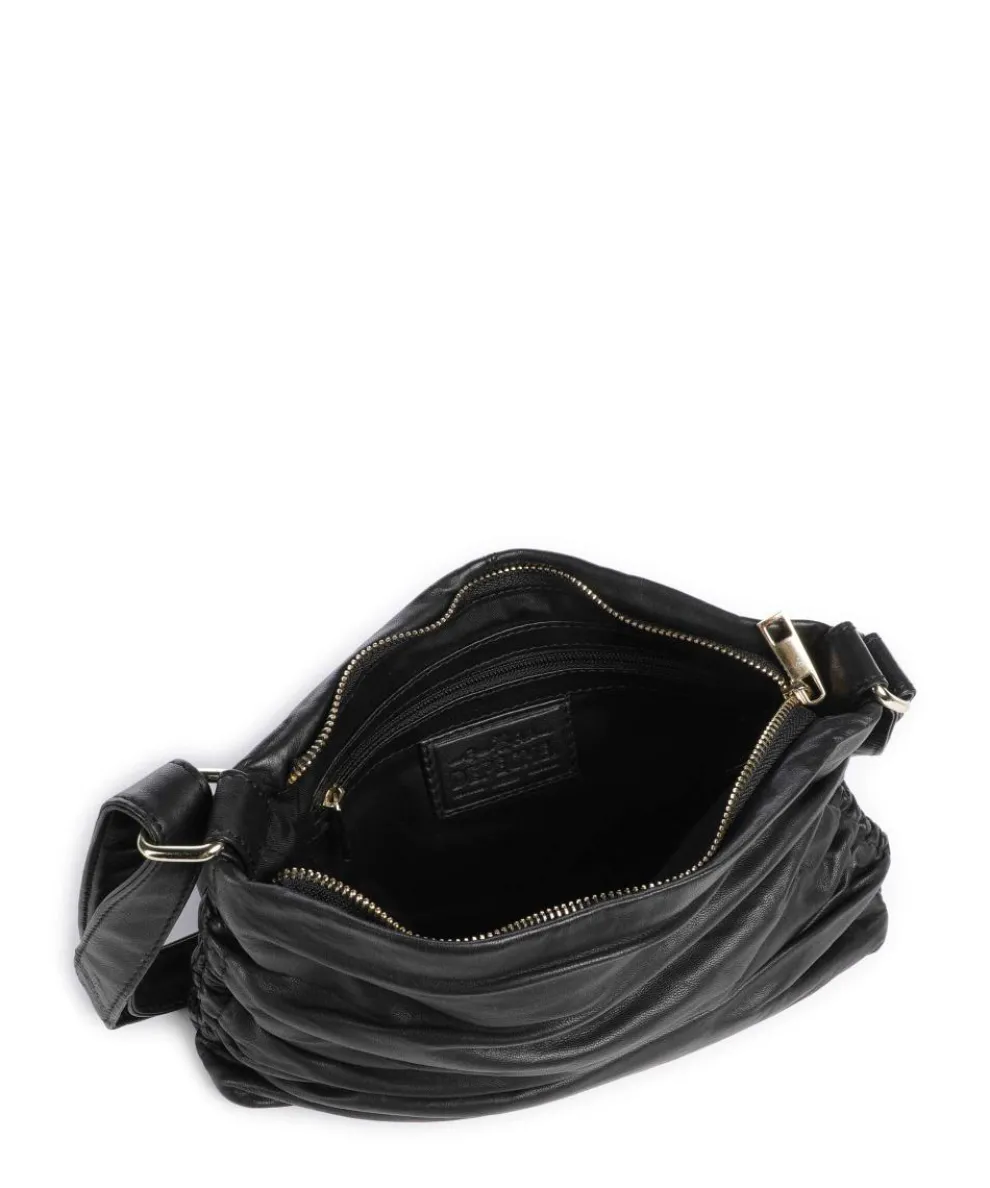 Sweet Rebel Umhängetasche Schafsleder schwarz