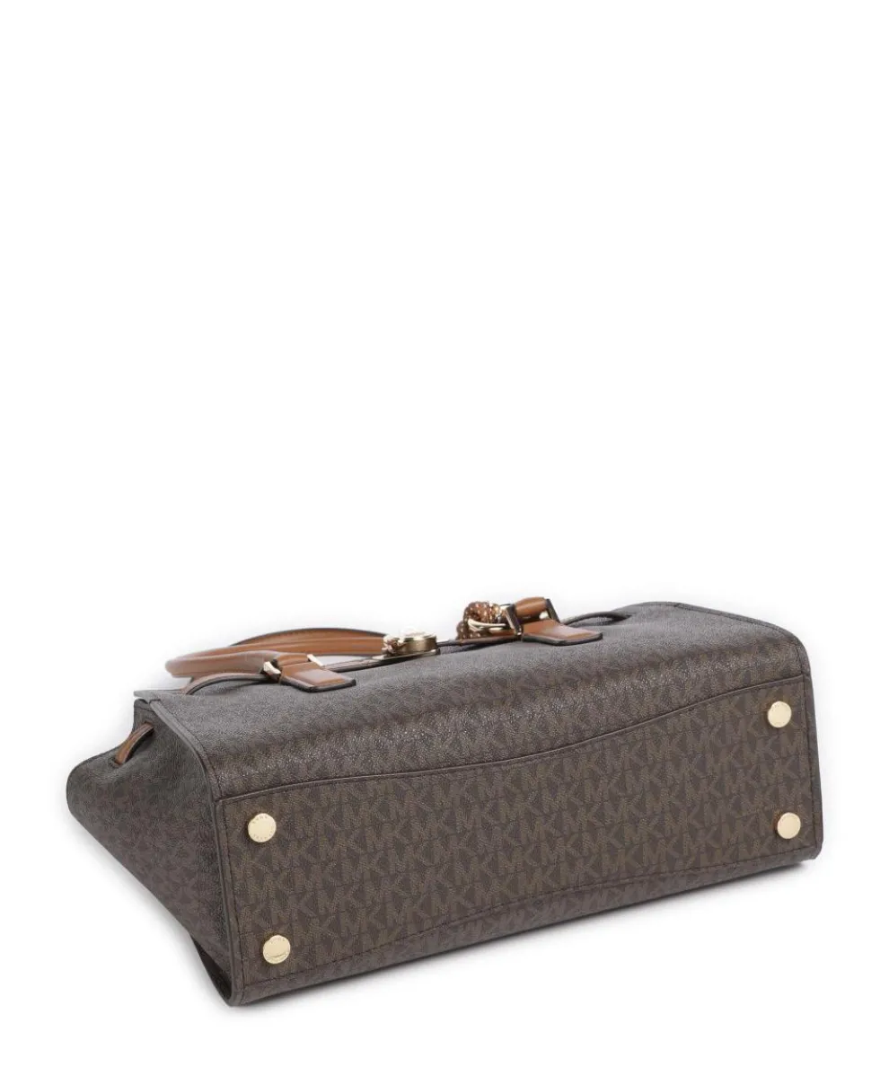 Hamilton Small Schultertasche Lederimitat dunkelbraun