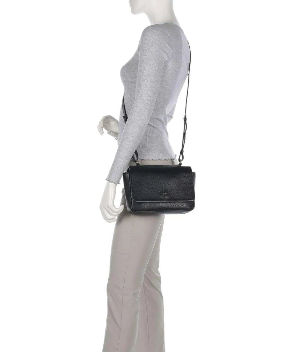 Sycamore Grove Umhängetasche Leder schwarz