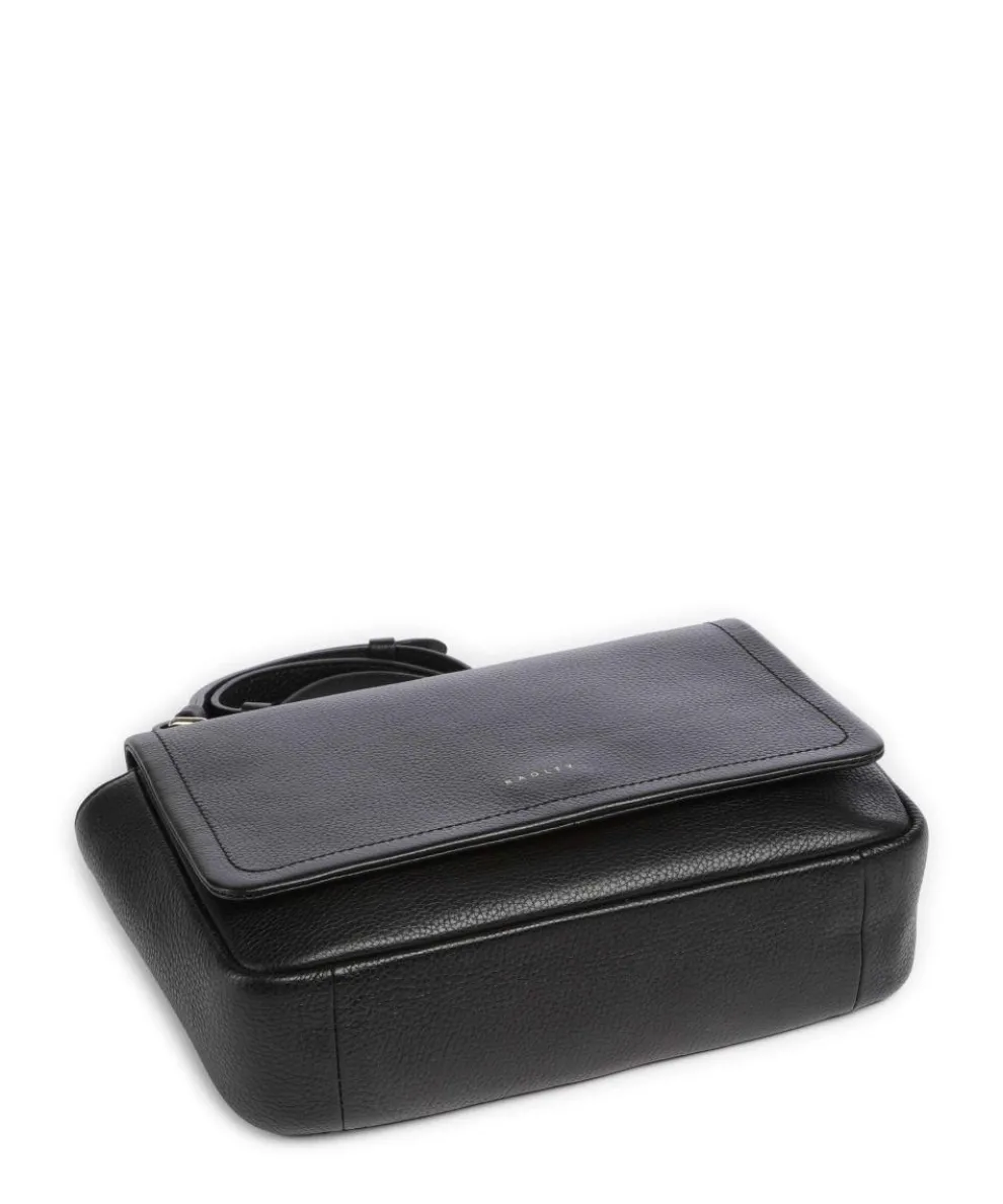 Sycamore Grove Umhängetasche Leder schwarz