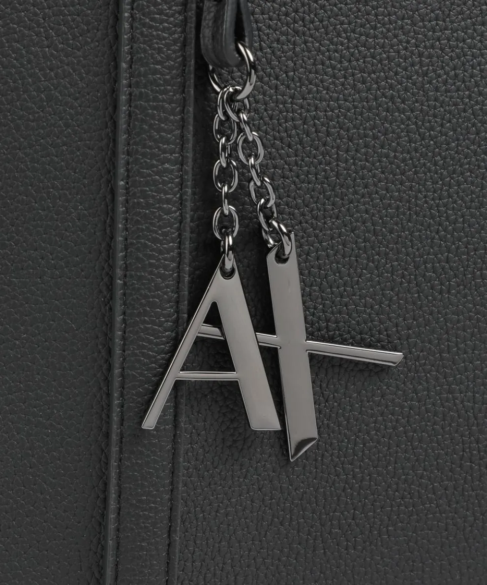 Sylvie Shopper Lederimitat schwarz