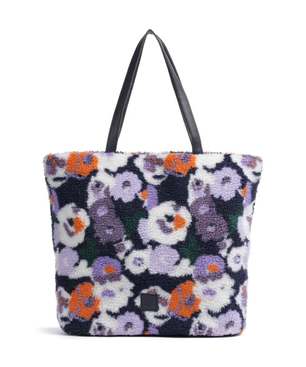 Cuddle Shopper Kunstfell, Leder mehrfarbig