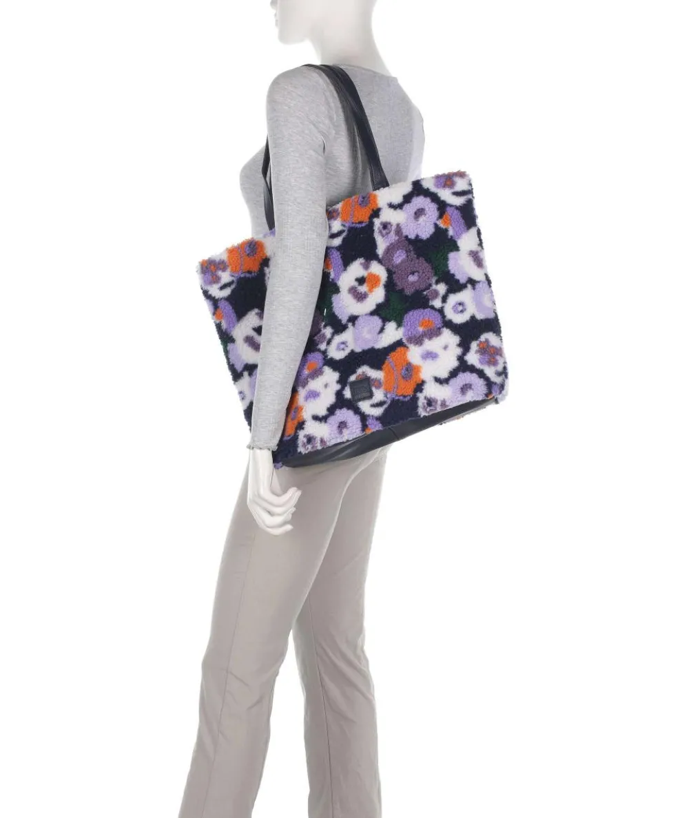 Cuddle Shopper Kunstfell, Leder mehrfarbig