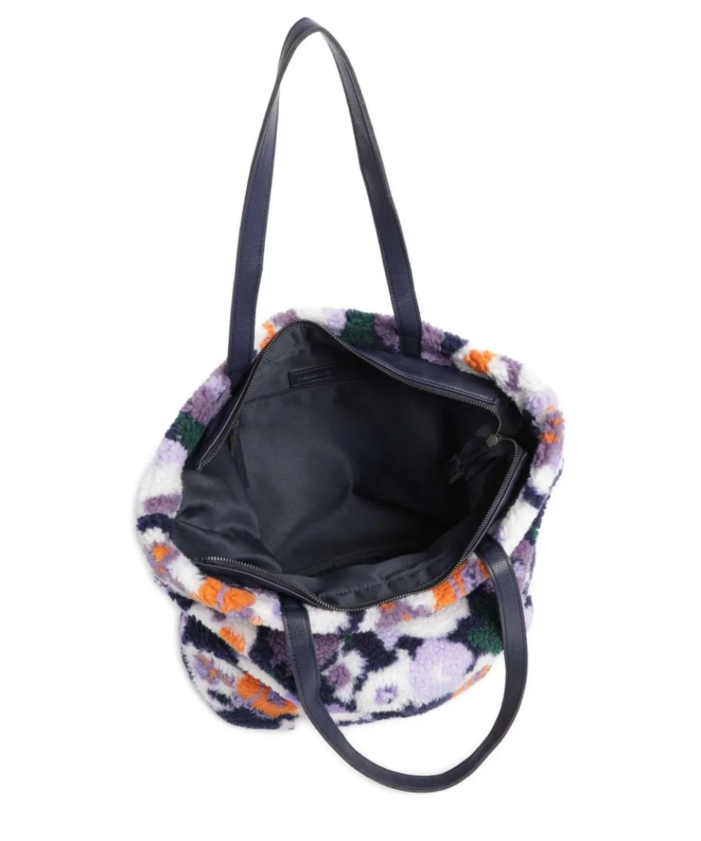 Cuddle Shopper Kunstfell, Leder mehrfarbig