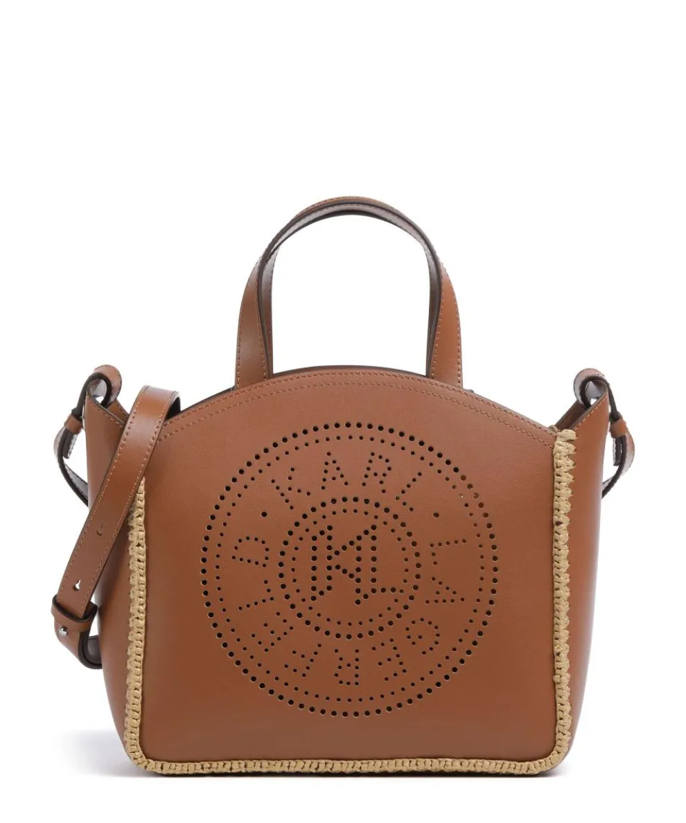 K/Circle Handtasche fein genarbtes Rindsleder braun