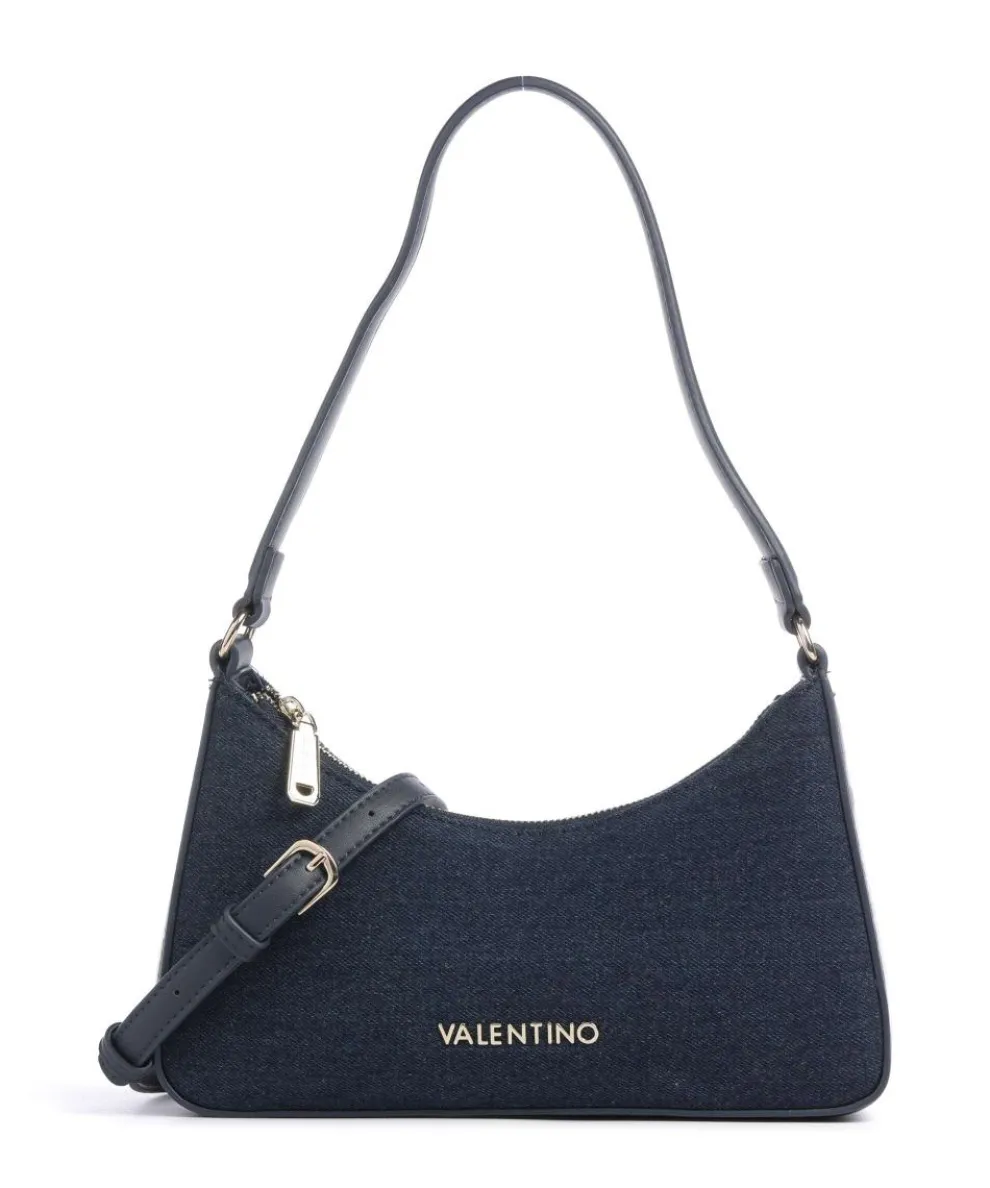 Kelly Denim Schultertasche Baumwolle dunkelblau