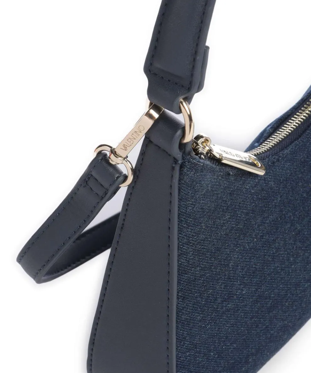 Kelly Denim Schultertasche Baumwolle dunkelblau