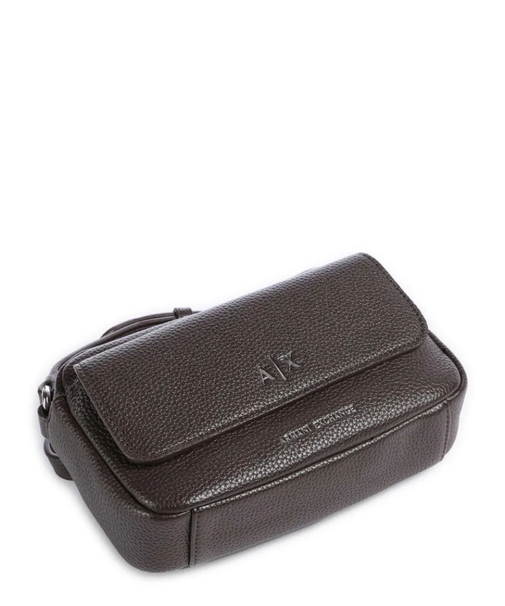 Nicole Umhängetasche Lederimitat dunkelbraun