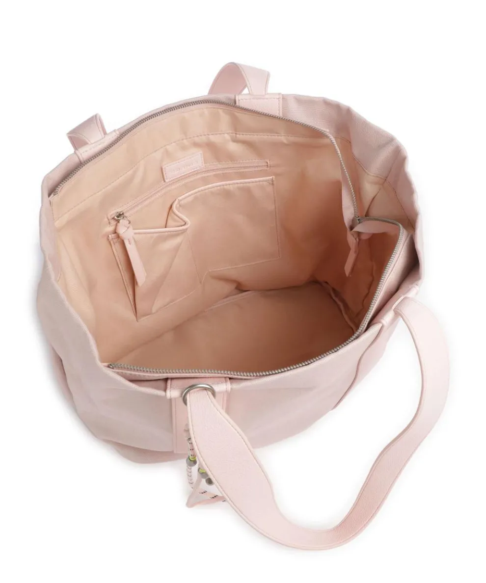 Carry Me Everywhere Shopper Canvas rosa