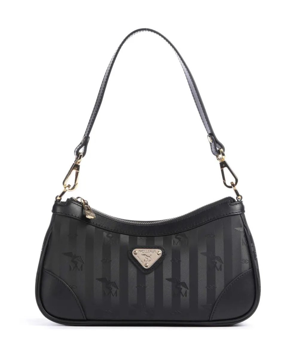 Vinerus Moiry Schultertasche Canvas schwarz