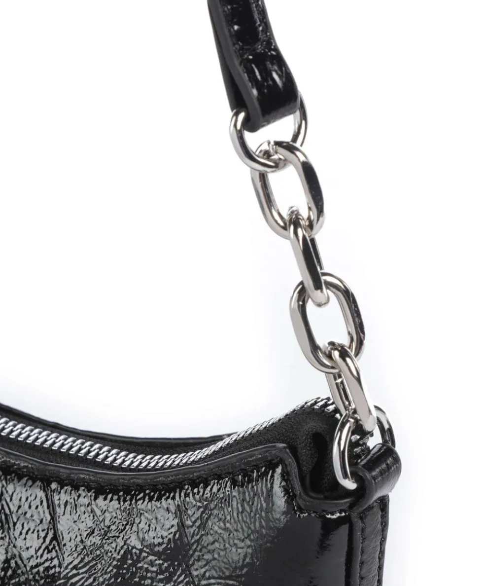 Jeans Massa Jesslyn Schultertasche Lederimitat schwarz